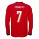 Koszulka Piłkarska Portugalia Cristiano Ronaldo 7 Męska Domowa 2025 Długi Rękaw