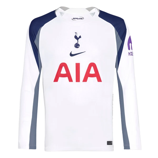Koszulka Piłkarska Tottenham Hotspur Męska Domowa 2025/26 Długi Rękaw Koszulka Piłkarska Tottenham Hotspur Męska Domowa 2025/26 Długi Rękaw