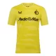 Koszulka Piłkarska Bramkarska Feyenoord Rotterdam Dziecięca 2025/26 Żółty