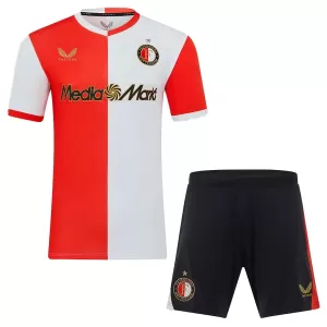 Koszulka Piłkarska Feyenoord Rotterdam Dziecięca Domowa 2025/26 Koszulka Piłkarska Feyenoord Rotterdam Dziecięca Domowa 2025/26