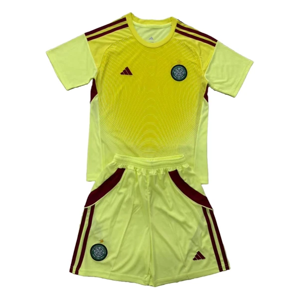 Koszulka Piłkarska Bramkarska Celtic Glasgow Dziecięca 2025/26 Koszulka Piłkarska Bramkarska Celtic Glasgow Dziecięca 2025/26