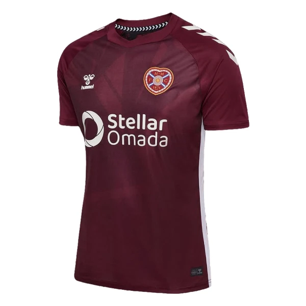 Koszulka Piłkarska Heart of Midlothian Męska Domowa 2025/26