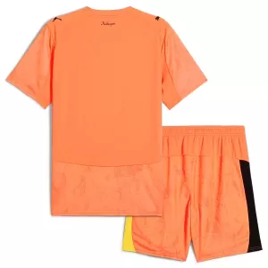 Koszulka Piłkarska Bramkarska Manchester City uper Dziecięca 2025/26