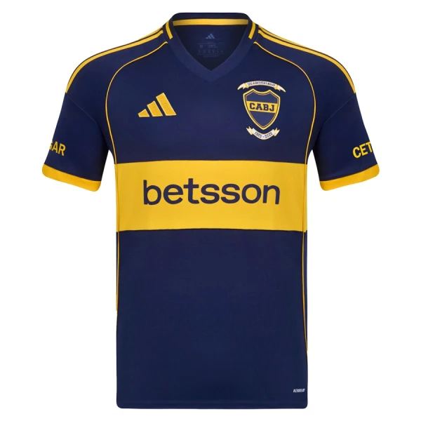 Koszulka Piłkarska Boca Juniors Męska Domowa 2025/26 Koszulka Piłkarska Boca Juniors Męska Domowa 2025/26