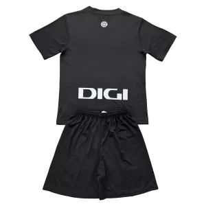 Koszulka Piłkarska Bramkarska Athletic Bilbao Dziecięca 2025/26 Czarny