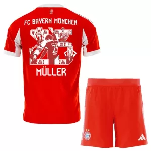 Koszulka Piłkarska FC Bayern Monachium Thomas Müller 25 Dziecięca Domowa 2025/26 (Specjalny) Koszulka Piłkarska FC Bayern Monachium Thomas Müller 25 Dziecięca Domowa 2025/26 (Specjalny)