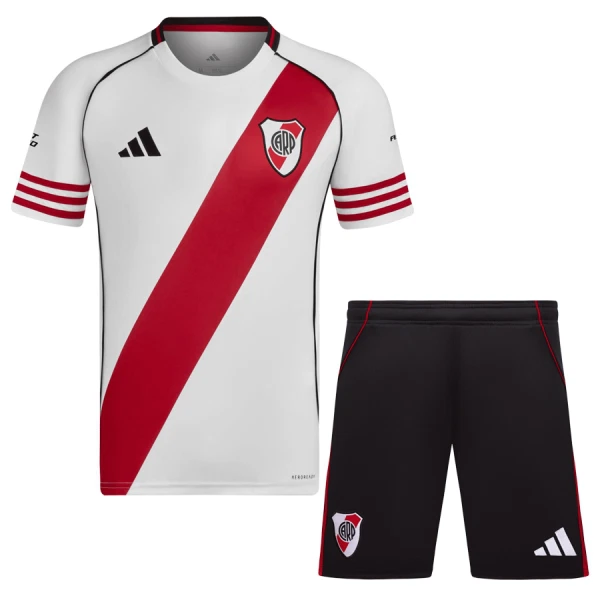Koszulka Piłkarska River Plate Dziecięca Domowa 2025/26 Koszulka Piłkarska River Plate Dziecięca Domowa 2025/26