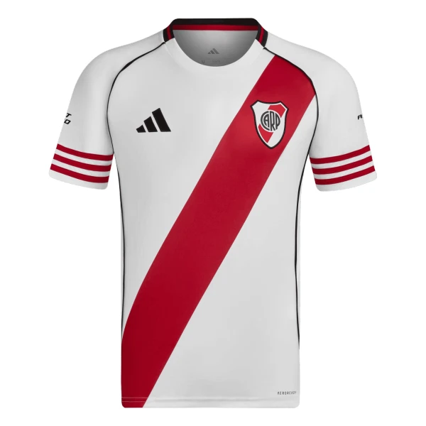 Koszulka Piłkarska River Plate Męska Domowa 2025/26 Koszulka Piłkarska River Plate Męska Domowa 2025/26