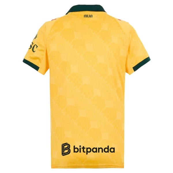 Koszulka Piłkarska AC Milan Damska Alternatywna 2025/26