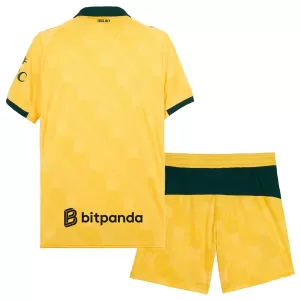 Koszulka Piłkarska AC Milan Dziecięca Alternatywna 2025/26