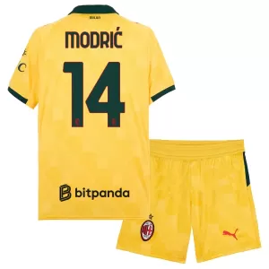 Koszulka Piłkarska AC Milan Luka Modrić 14 Dziecięca Alternatywna 2025/26