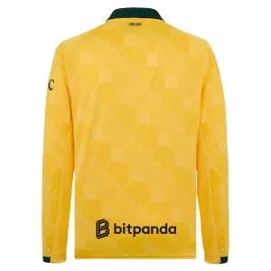 Koszulka Piłkarska AC Milan Męska Alternatywna 2025/26 Długi Rękaw