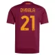 Koszulka Piłkarska AS Roma Paulo Dybala 21 Dziecięca Domowa 2025/26