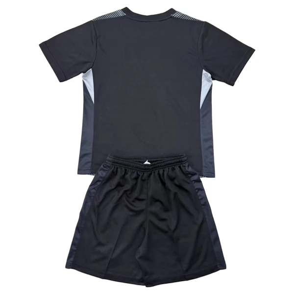 Koszulka Piłkarska Bramkarska Atlético Madryt Dziecięca 2025/26 Czarny