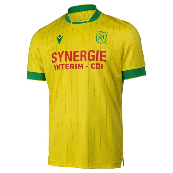 Koszulka Piłkarska FC Nantes Męska Domowa 2025/26 Koszulka Piłkarska FC Nantes Męska Domowa 2025/26