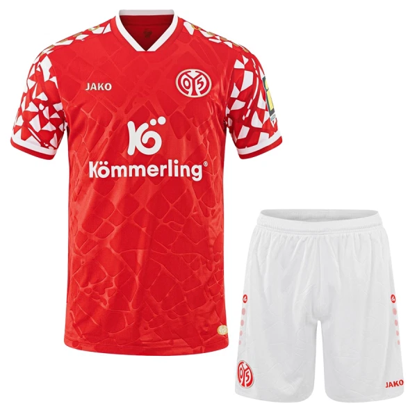 Koszulka Piłkarska FSV Mainz 05 Dziecięca Domowa 2025/26