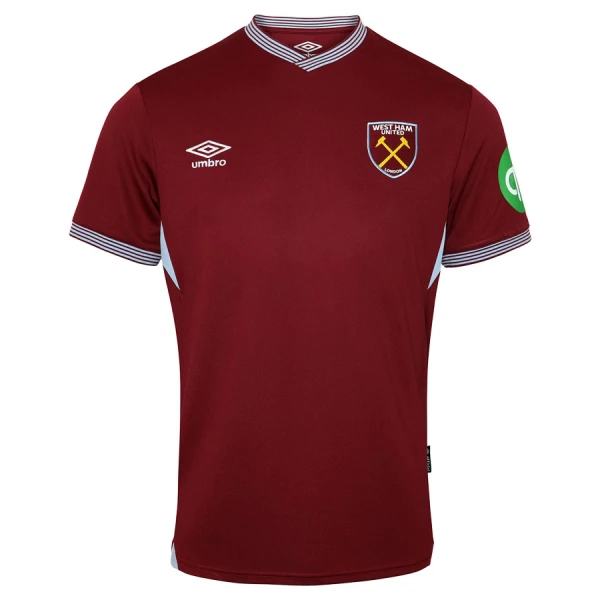 Koszulka Piłkarska West Ham United Męska Domowa 2025/26 Koszulka Piłkarska West Ham United Męska Domowa 2025/26
