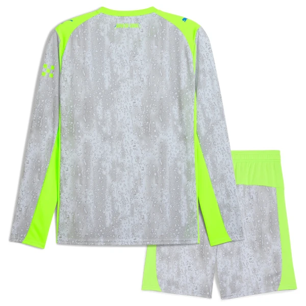 Koszulka Piłkarska Manchester City Dziecięca Alternatywna 2025/26 Długi Rękaw