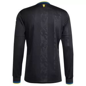 Koszulka Piłkarska Manchester United Męska Alternatywna 2025/26 Długi Rękaw