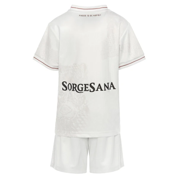 Koszulka Piłkarska SSC Napoli Dziecięca Wyjazdowa 2025/26