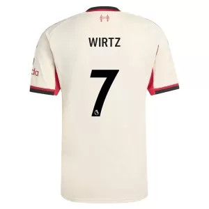 Koszulka Piłkarska Liverpool Florian Wirtz 7 Męska Wyjazdowa 2025/26