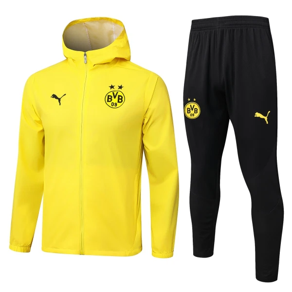 Borussia Dortmund Kurtka Treningowa z Kapturem Męska 2025/26 Żółty Borussia Dortmund Kurtka Treningowa z Kapturem Męska 2025/26 Żółty