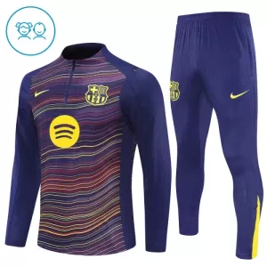 FC Barcelona Zestaw Bluzy Treningowej Dziecięca 2025/26 Navy