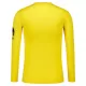 Koszulka Piłkarska Bramkarska Atlético Madryt Dziecięca 2025/26 Długi Rękaw Żółty