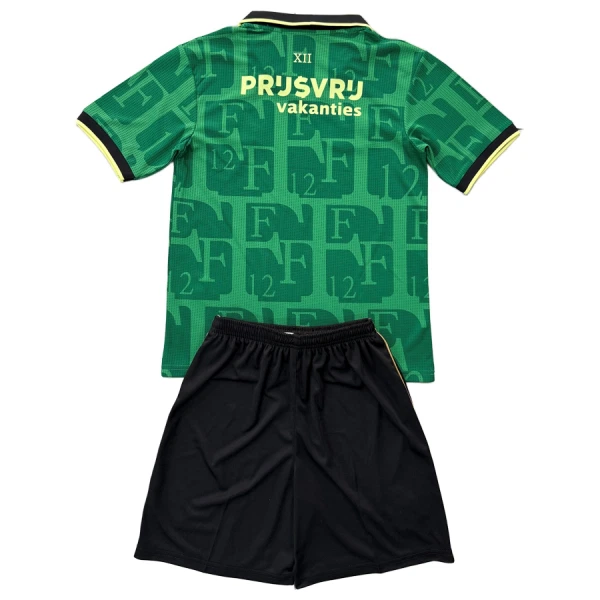 Koszulka Piłkarska Feyenoord Rotterdam Dziecięca Czwarta 2025/26