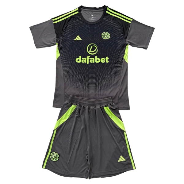 Koszulka Piłkarska Bramkarska Celtic Glasgow Glasgow Dziecięca 2025/26 Czarny Koszulka Piłkarska Bramkarska Celtic Glasgow Glasgow Dziecięca 2025/26 Czarny