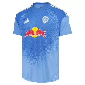Koszulka Piłkarska Bramkarska Leeds United Męska 2025/26 Niebieski