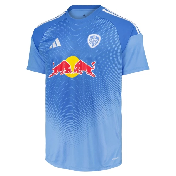 Koszulka Piłkarska Bramkarska Leeds United Męska 2025/26 Niebieski Koszulka Piłkarska Bramkarska Leeds United Męska 2025/26 Niebieski