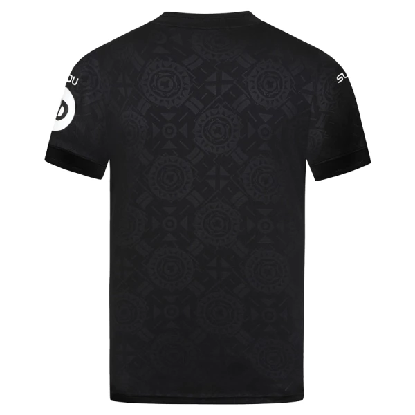 Koszulka Piłkarska Bramkarska Wolverhampton Męska 2025/26 Czarny