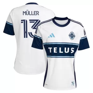 Koszulka Piłkarska Vancouver Whitecaps FC Thomas Müller 13 Męska Domowa 2025/26