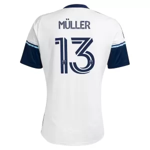 Koszulka Piłkarska Vancouver Whitecaps FC Thomas Müller 13 Męska Domowa 2025/26