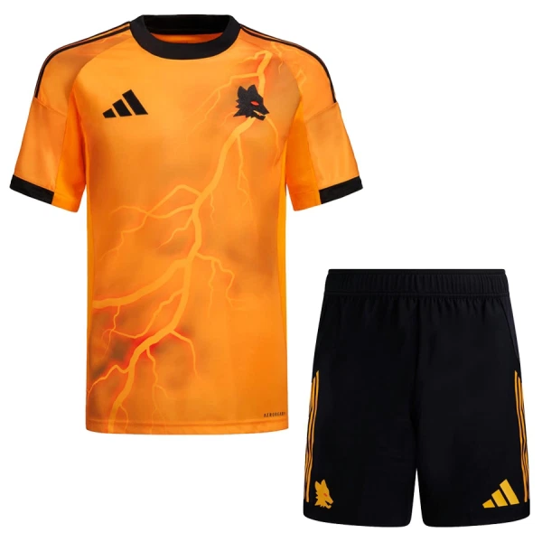 Koszulka Piłkarska AS Roma Dziecięca Wyjazdowa 2025/26