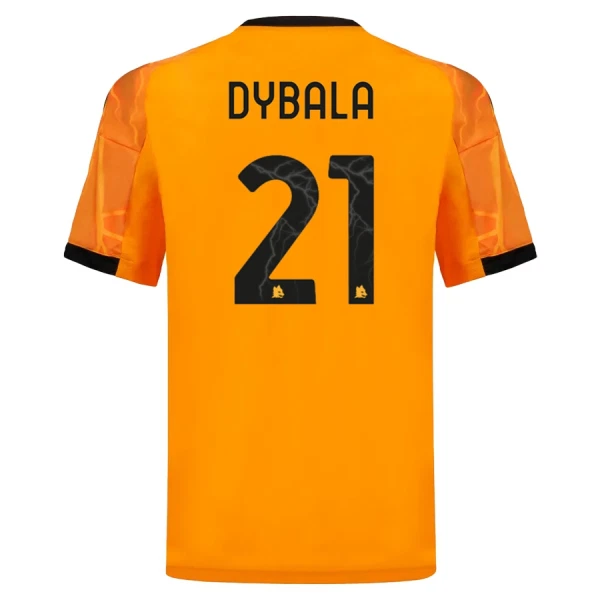 Koszulka Piłkarska AS Roma Paulo Dybala 21 Męska Wyjazdowa 2025/26 Koszulka Piłkarska AS Roma Paulo Dybala 21 Męska Wyjazdowa 2025/26