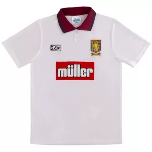 Koszulka Piłkarska Aston Villa 1994-95 Męska Domowa Retro