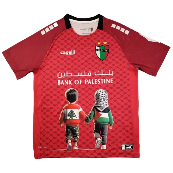 Koszulka Piłkarska Club Deportivo Palestino Męska 2025 Czerwony (Specjalny)