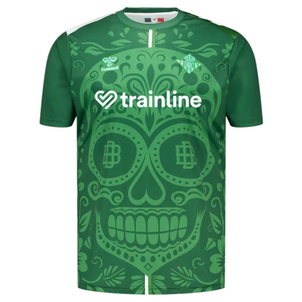 Koszulka Piłkarska Real Betis x Dia de Muertos Pre-Match Męska 2025/26 Koszulka Piłkarska Real Betis x Dia de Muertos Pre-Match Męska 2025/26
