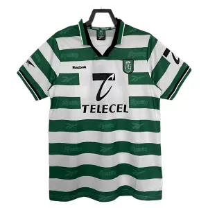Koszulka Piłkarska Sporting CP 1999-2000 Męska Domowa