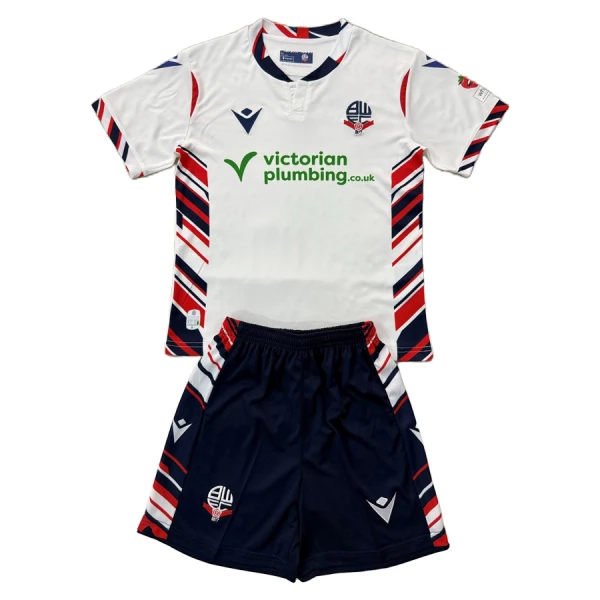 Koszulka Piłkarska Bolton Wanderers Dziecięca Domowa 2025/26 Koszulka Piłkarska Bolton Wanderers Dziecięca Domowa 2025/26