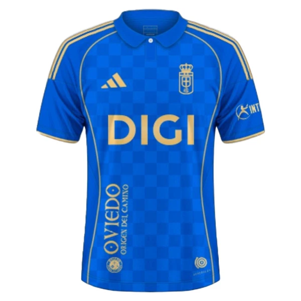 Koszulka Piłkarska Real Oviedo Męska Domowa 2025/26 Koszulka Piłkarska Real Oviedo Męska Domowa 2025/26