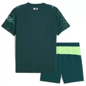 Koszulka Piłkarska Manchester City Dziecięca Czwarta EA Sport 2025/26