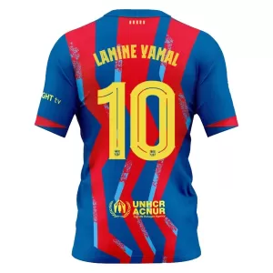 Koszulka Piłkarska FC Barcelona Lamine Yamal 10 Męska Czwarta 2025/26