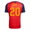 Koszulka Piłkarska Hiszpania Pedri 20 Męska Domowa Mistrzostwa Świata 2026