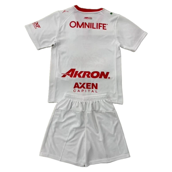 Koszulka Piłkarska CD Guadalajara Dziecięca Wyjazdowa 2025/26