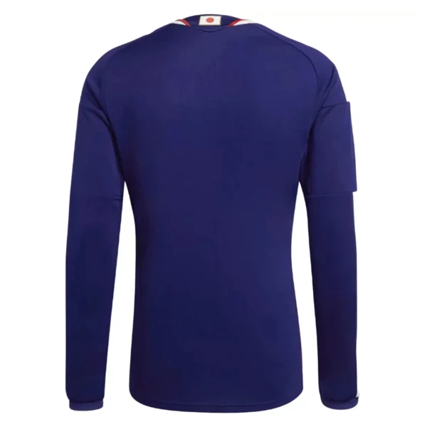 Koszulka Piłkarska Japonia Męska Domowa Mistrzostwa Świata 2026 Długi Rękaw