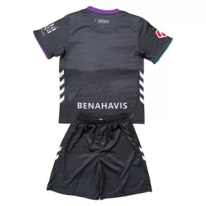 Koszulka Piłkarska Malaga Dziecięca Wyjazdowa 2025/26