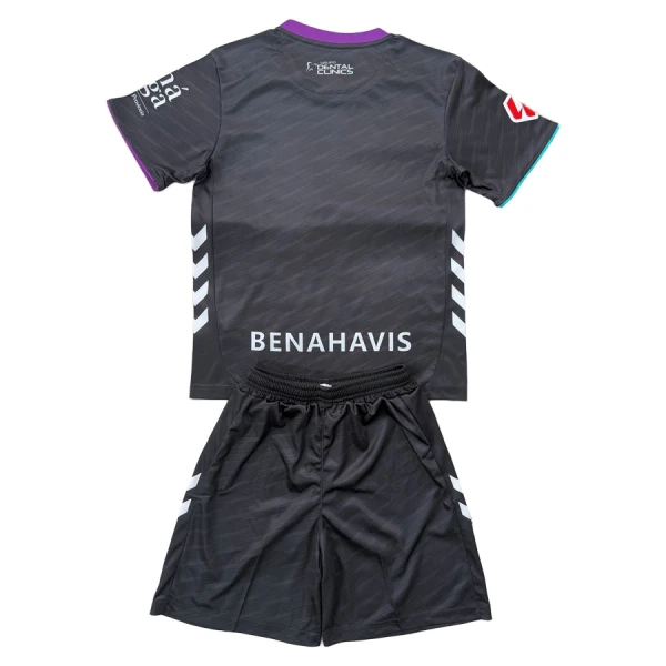 Koszulka Piłkarska Malaga Dziecięca Wyjazdowa 2025/26